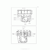 Схема вузла: Болти картера двигуна для Kawasaki ZR800 Z800