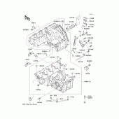 Схема вузла: Картер двигуна для Kawasaki ZX750 Ninja ZX-7
