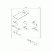 Схема вузла: Інструмент для Kawasaki VN1700 Vulcan 1700 Voyager ABS