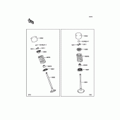 Схема вузла: Клапан для Kawasaki KLZ1000 Versys 1000 LT