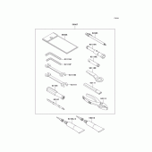 Схема вузла: Інструмент для Kawasaki ZX1400 Ninja ZX-14