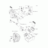 Схема узла: Fuel injection для Kawasaki VN1700 VN1700 Voyager ABS