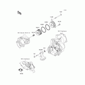 Схема узла: Oil filter для Kawasaki KX450 KX450F