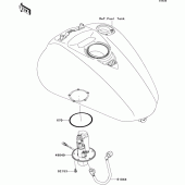 Схема узла: Fuel pump для Kawasaki VN2000 VN2000 Classic