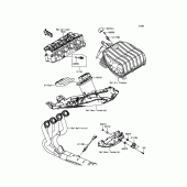 Схема вузла: Fuel Injection для Kawasaki ZX636 Ninja ZX-6R 30th Anniversary Edition