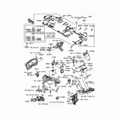 Схема узла: Электрооборудование для Kawasaki ZX1000 Ninja H2R