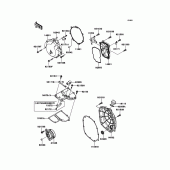 Схема узла: Engine Cover(s) для Kawasaki ZG1400 1400GTR ABS