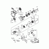 Схема вузла: Starter Motor для Kawasaki ZX636 Ninja ZX-6R ABS