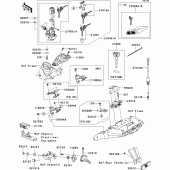 Схема вузла: Ignition switch(1/2) для Kawasaki ZR1000 Z1000