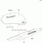 Схема вузла: Decals(cpred)(zr750h1) для Kawasaki ZR750 ZR-7S