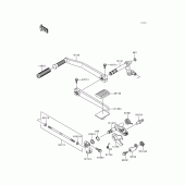 Схема узла: Переключатель передач для Kawasaki VN1500 VN1500 Classic Tourer Fi