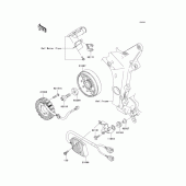 Схема вузла: Генератор для Kawasaki ZX636 Ninja ZX-6R
