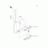 Схема вузла: Аксесуари для Kawasaki KLX110 KLX110