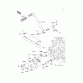Схема узла: Переключатель передач для Kawasaki VN1500 Vulcan 1500 Mean Streak