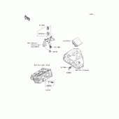 Схема вузла: Fuel injection для Kawasaki EX650 Ninja 650