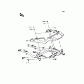 Схема вузла: Side Covers для Kawasaki KLZ1000 Versys 1000 LT