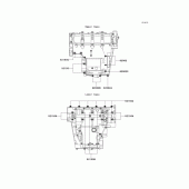 Схема узла: Болты картера двигателя для Kawasaki ZX600 Ninja ZX-6R