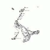 Схема узла: Рама для Kawasaki EX300 Ninja 300 ABS