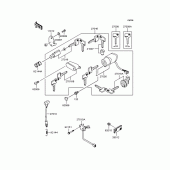 Схема вузла: Замок запалювання для Kawasaki VN400 Vulcan Drifter