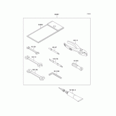 Схема вузла: Інструмент для Kawasaki VN1700 Vulcan 1700 Voyager