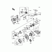 Схема вузла: Starter Motor для Kawasaki KLE300 Versys-X 300 ABS