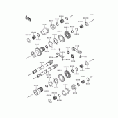 Схема вузла: Balancer для Kawasaki ZG1200 Voyager XII