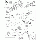 Схема вузла: Starter motor для Kawasaki ZR750 ZR-7S