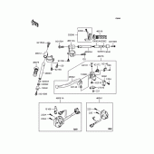 Схема вузла: Handlebar для Kawasaki ZX636 Ninja ZX-6R