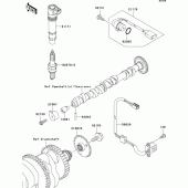 Схема вузла: Ignition system для Kawasaki ZX1200 Ninja ZX-12R