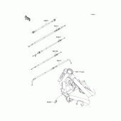 Схема узла: Тросики для Kawasaki EX250 Ninja 250