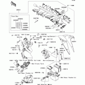 Схема узла: Электрооборудование для Kawasaki EX650 Ninja 650 ABS