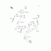 Схема вузла: Stand(s) для Kawasaki ZX1100 Ninja ZX-11