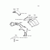 Схема вузла: Decals(Black) для Kawasaki ZX1000 Z1000SX ABS