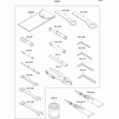 Схема узла: Owner`s tools для Kawasaki ZX600 Ninja ZX-6RR