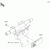 Схема узла: Reflectors для Kawasaki VN1700 VN1700 Classic ABS