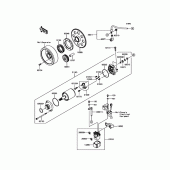 Схема вузла: Starter Motor для Kawasaki ZR1000 Z1000 ABS
