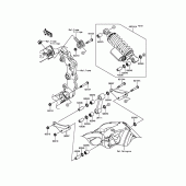 Схема узла: Подвеска/задний амортизатор для Kawasaki ZX1000 Ninja ZX-10R ABS