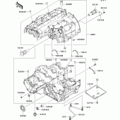 Схема узла: Картер двигателя для Kawasaki ZR1000 Z1000 ABS