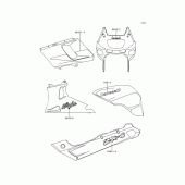 Схема вузла: Decals(red)(zx600-e4) для Kawasaki ZX600 Ninja ZX-6