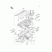 Схема узла: Картер двигателя для Kawasaki KZ1000 Police