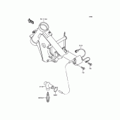 Схема вузла: Ignition System для Kawasaki KX65