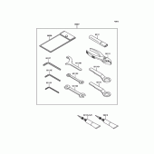Схема узла: Инструмент для Kawasaki ER650 ER-6N ABS