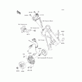 Схема вузла: Генератор для Kawasaki KX65