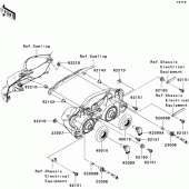 Схема узла: Headlight(s) для Kawasaki ZX1000 Ninja ZX-10R