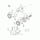 Схема узла: Генератор для Kawasaki VN1500 Vulcan 1500 Classic FI