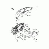 Схема вузла: Headlight(s) для Kawasaki EX650 ER-6F ABS