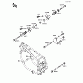 Схема вузла: Кріплення двигуна для Kawasaki ZX600 Ninja 600R