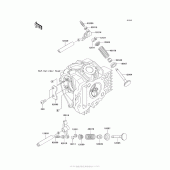 Схема узла: Клапан(ы) для Kawasaki AX125 Fury 125R