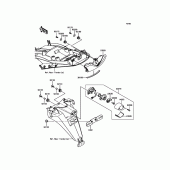 Схема узла: Taillight(s) для Kawasaki ZX1400 ZZR1400 ABS