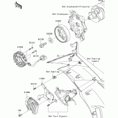Схема вузла: Генератор для Kawasaki ZX600 Ninja ZX-6R